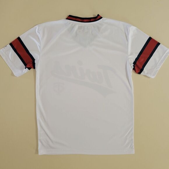 Genuine Merchandise MLB Minnesota Twins White V-neck Short Sleeve Tee - Picture 10 of 11